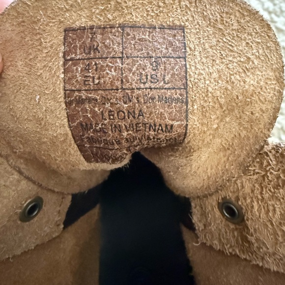 Doc Martens Leona Platform Combat Boots - Picture 8 of 8